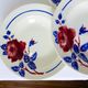 4 vintage deep plates from K&G Luneville model Chantal 220516