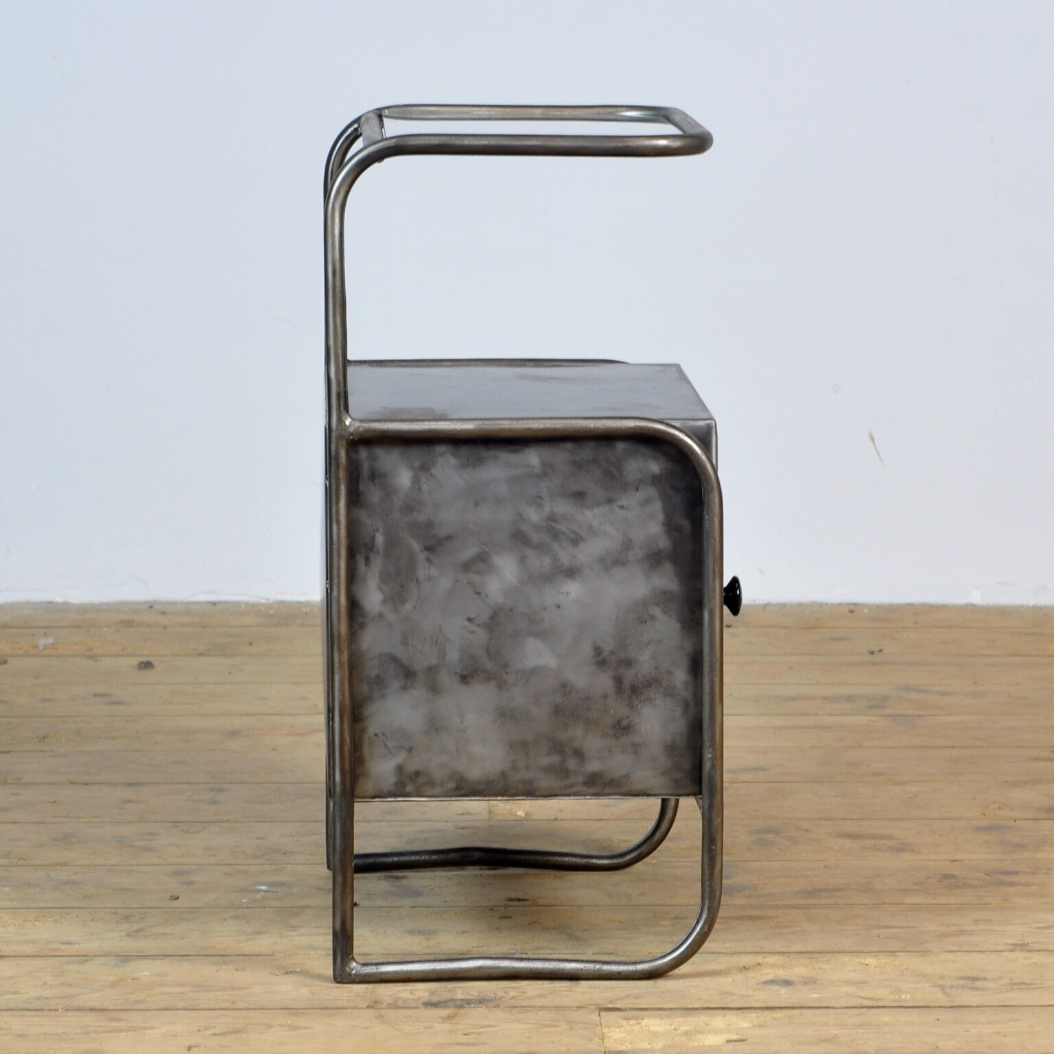 Iron Nightstands, 1950s, Set of 2