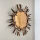 large 50cm solid copper Stilnovo Style Sunburst Theatre Wall Light , Italy
