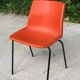 Vintage Belgian Lafa L264 red chair