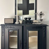 Colonial style display cabinet