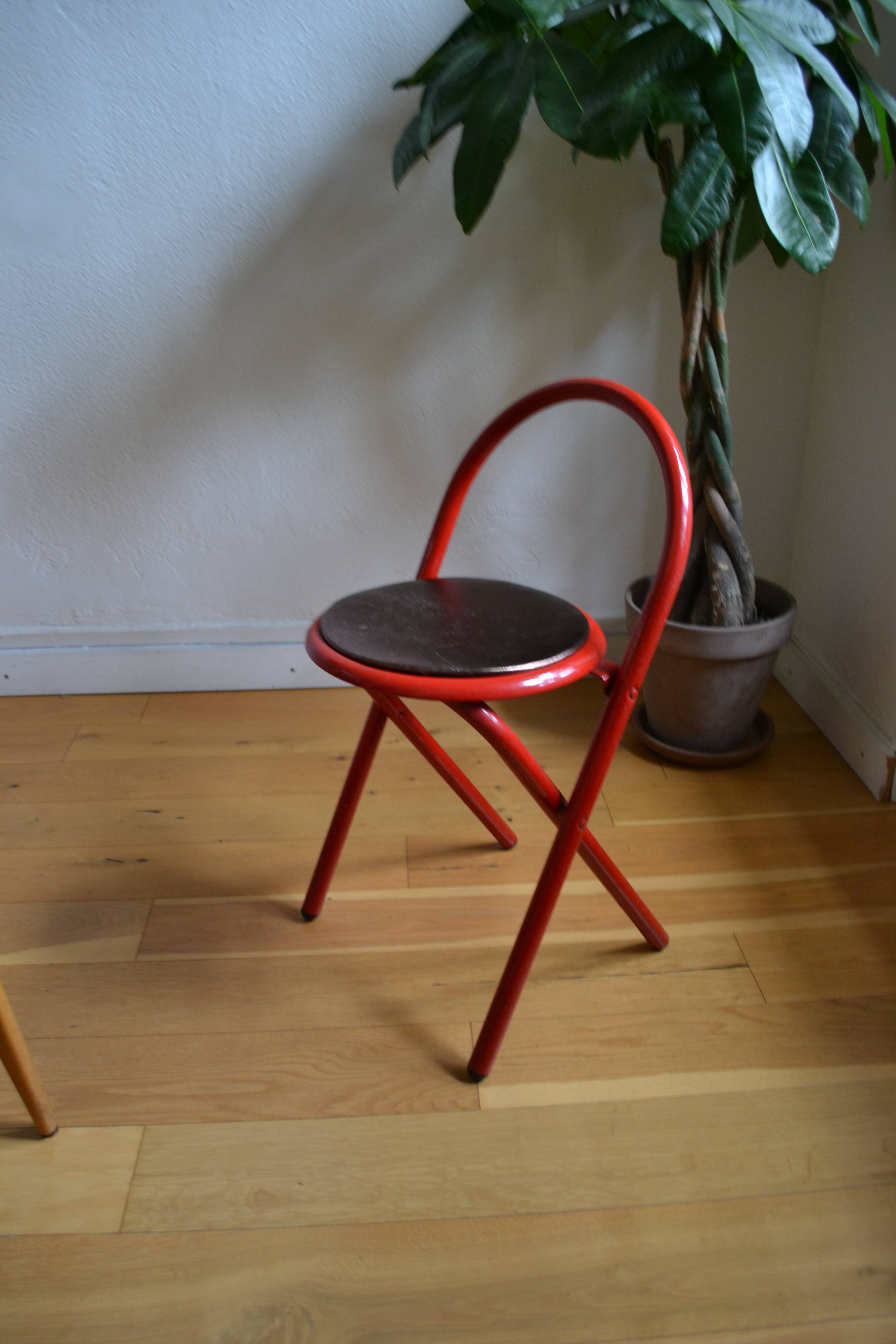 Postmodern folding chair 1980