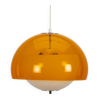 Orange And White Ball Pendant Lamp