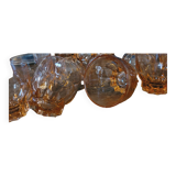 50's glasses art deco line