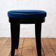 Tabouret en velours