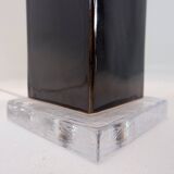 Paire de lampes en verre et céramique Simon Pearce