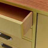 Industrial Vintage Mid-Century Sideboard, Steel, 1960s