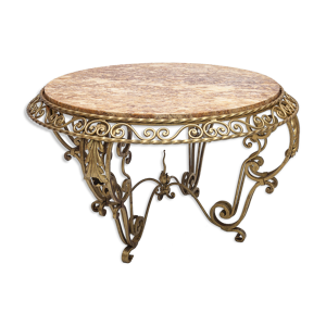 Table basse ronde par
