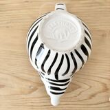 Striped elephant teapot