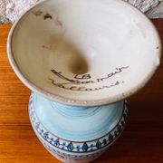 Mid-century ceramic vase by Louis Bacculini, Vallauris, 1950s/60s