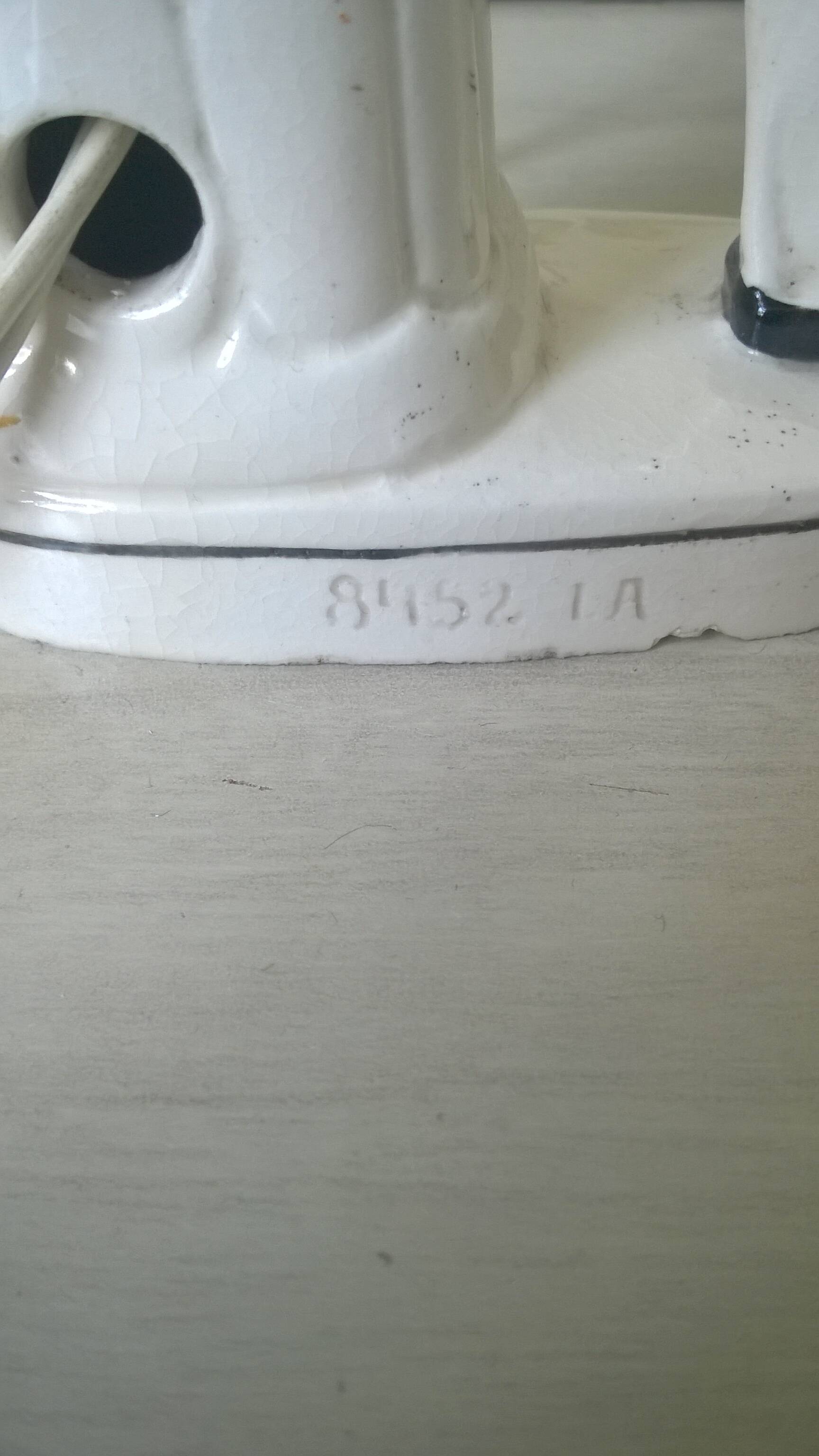 Vintage ceramic table lamp