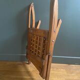 Folding armchair made in Italy stamped Reguitti