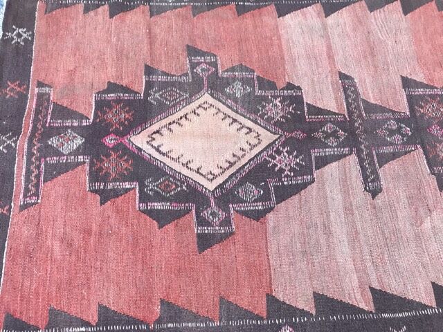 Persian tribal Kilim handmade 145x384 cm