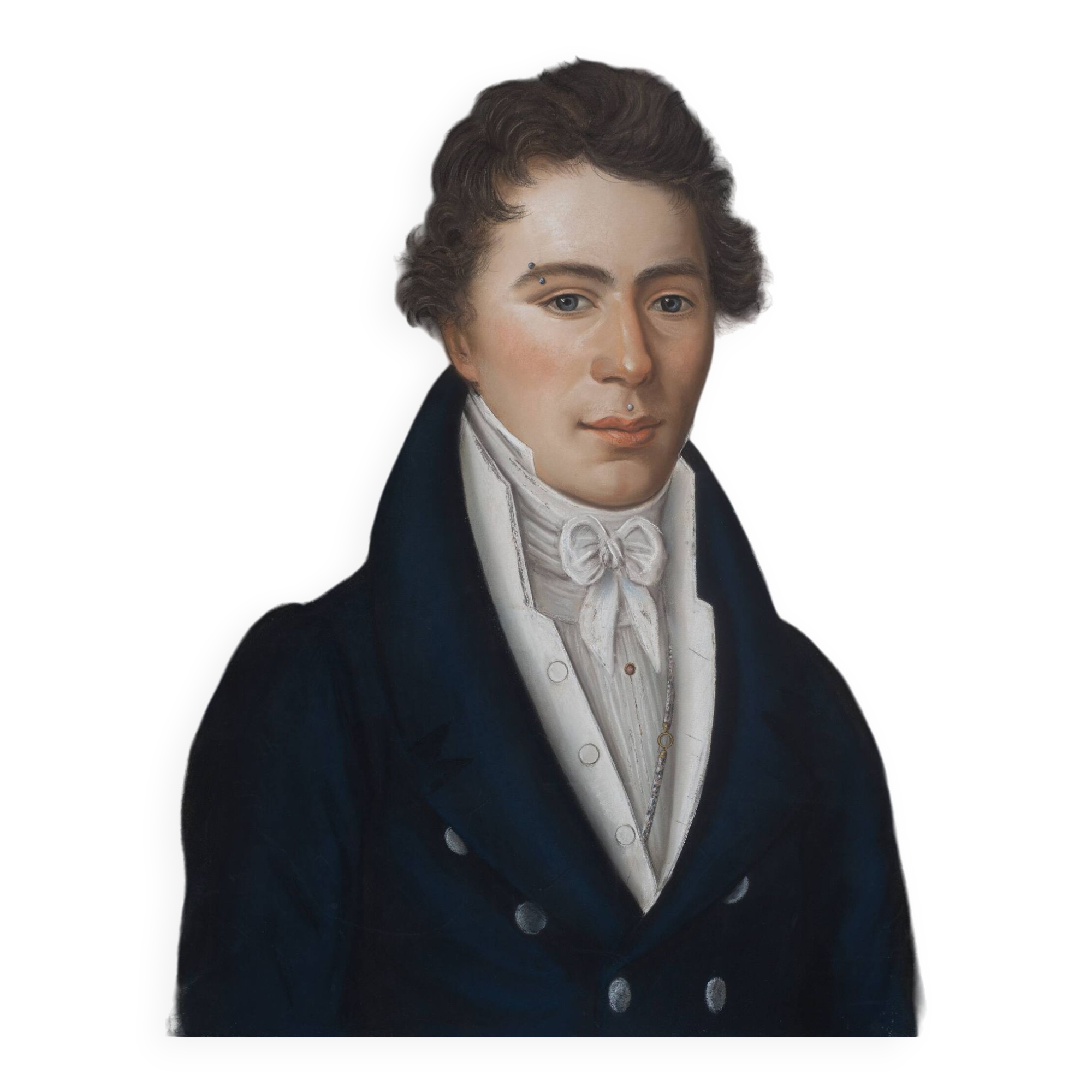 Portrait of a Pastel Man 1818