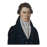Portrait of a Pastel Man 1818