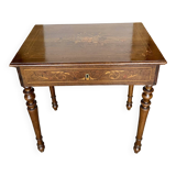 20th century inlaid side table
