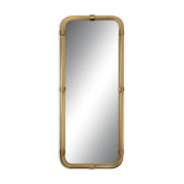 Miroir mural en verre de Murano « Torciglione » de style Barovier