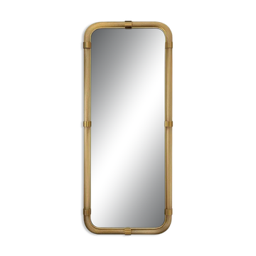 Miroir mural en verre de Murano « Torciglione » de style Barovier