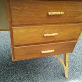 Bureau ancien en rotin