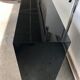Vintage black lacquered buffet and wood Maurice Flachet