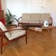 Danish sofa and armchair from the 1950s by Kaï Kristiansen