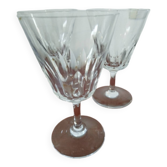 Verres à eau en cristal de baccarat