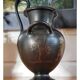 Italian artisanal reproduction Etruscan bucchero vase