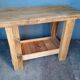 Workbench 120cm old solid wood