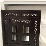 Vintage shuttered Indonesian mirror