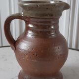 Handcrafted stoneware pitcher 70s