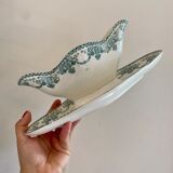 Vintage saucière in iron earth, au chatelet de longwy