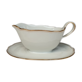 Early 20th century white porcelain saucière