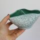 Old ceramic pot cover, attributed to De Bruyn, vintage
