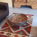 Kilim carpet in cotton and burlap 120x190cm