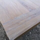Dining table style solid oak monastery