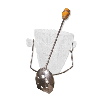 Sceau á glace avec cuillère