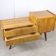 Mid-century Italian Wood and Brass Sideboard, 50s