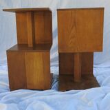 brutalist modernist bedside or sofa end area