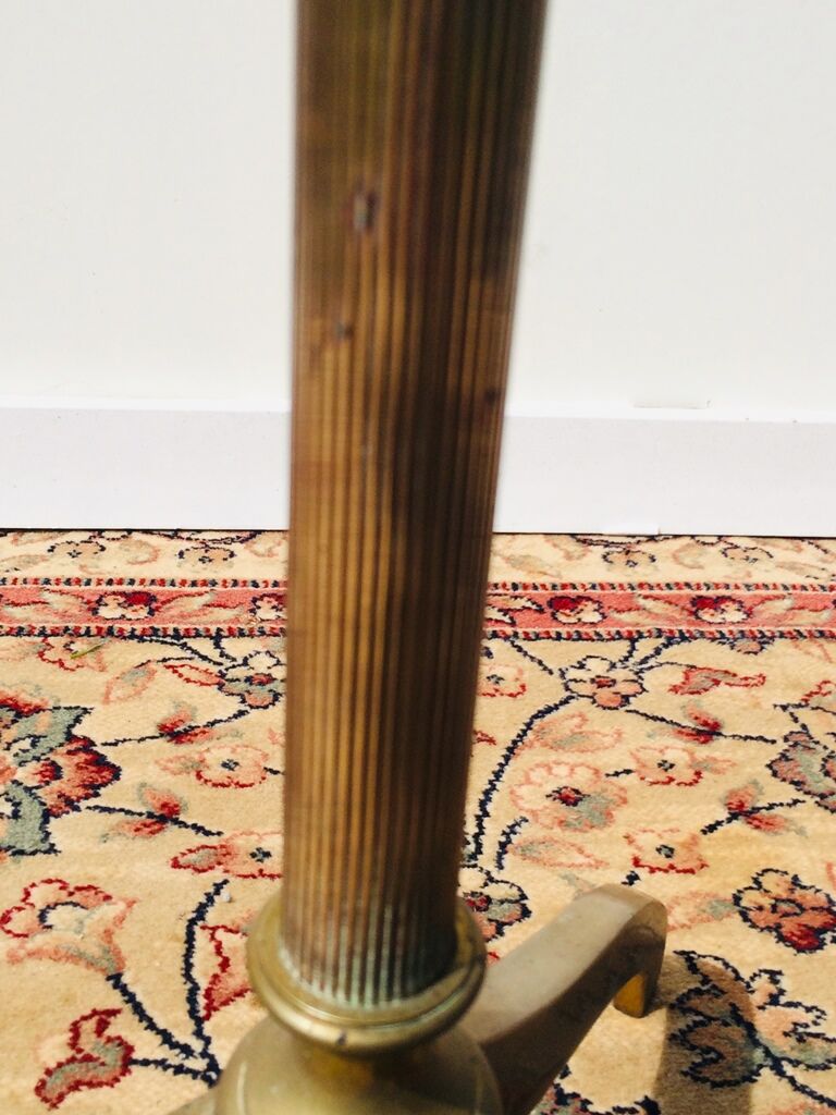 Neoclassiqe floor lamp * Hollywood Regency * 50s Vintage