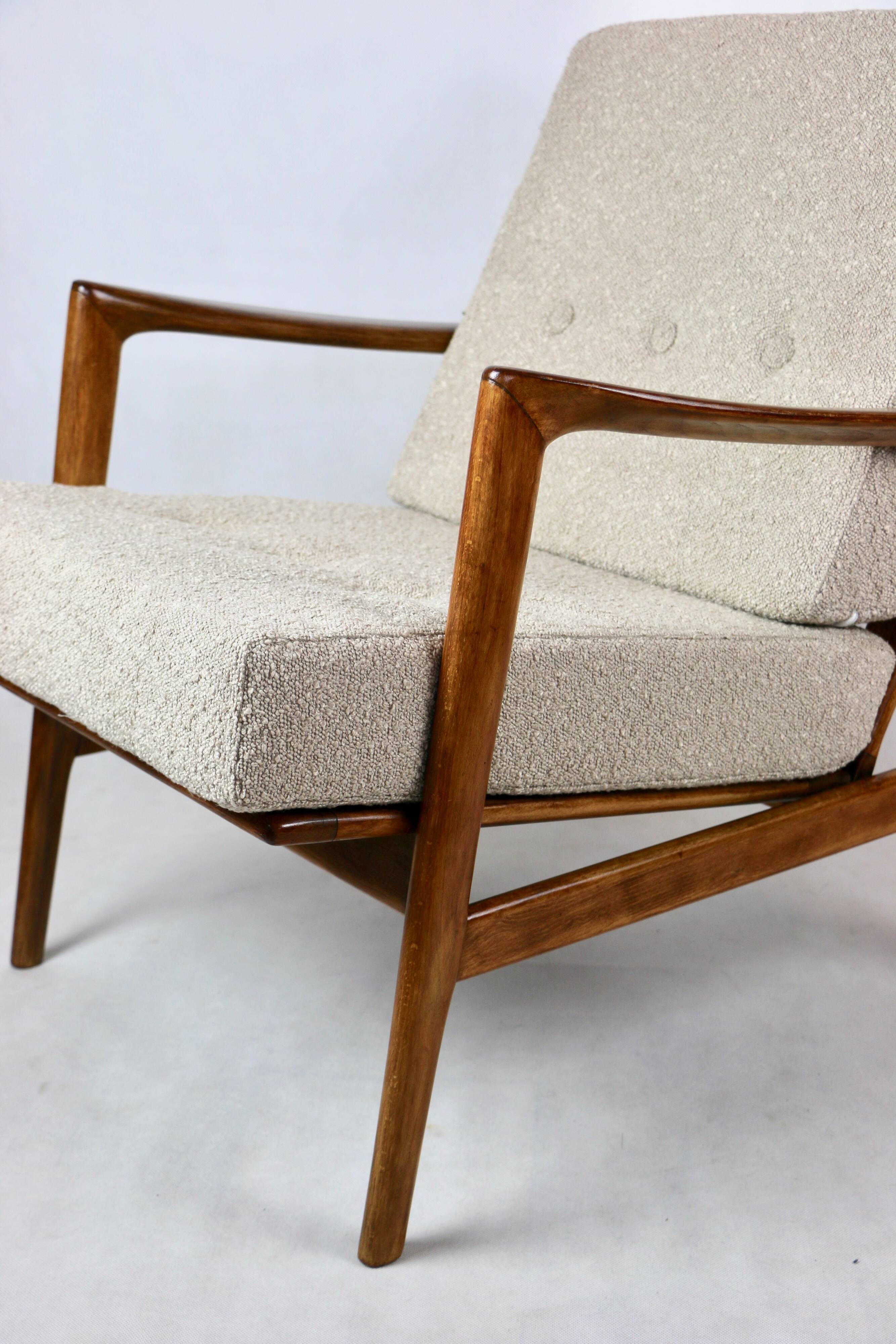 Polish Beige Stefan Armchair, 1970s