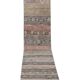 Vintage Turkish hallway rug 73x992 cm