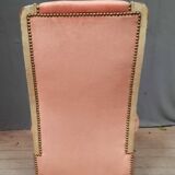 Chaise basse style Louis XV