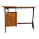 Vintage teak and mahogany desk