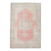 7x10 Soft Red & Beige Persian Area Rug, 207x310Cm