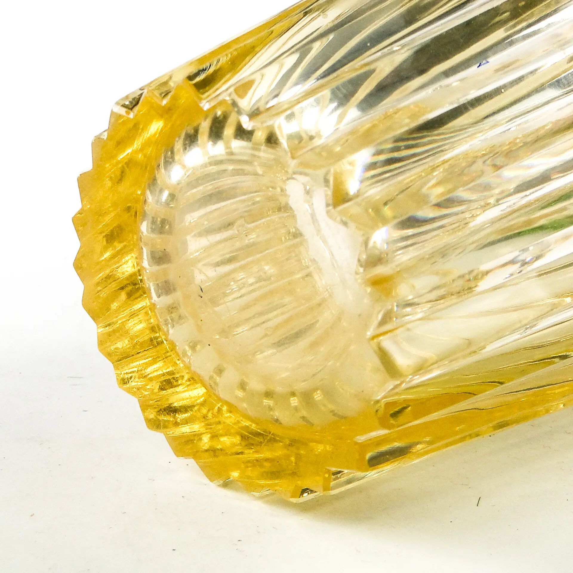 Vase, Art Déco, cristal, Moser, Tchécoslovaquie, années 1930