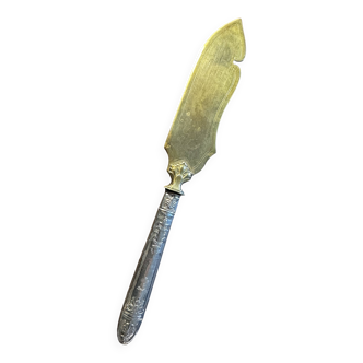 Pie or Ice Cream Server - late 19th century - Silver Furre and Vermeil