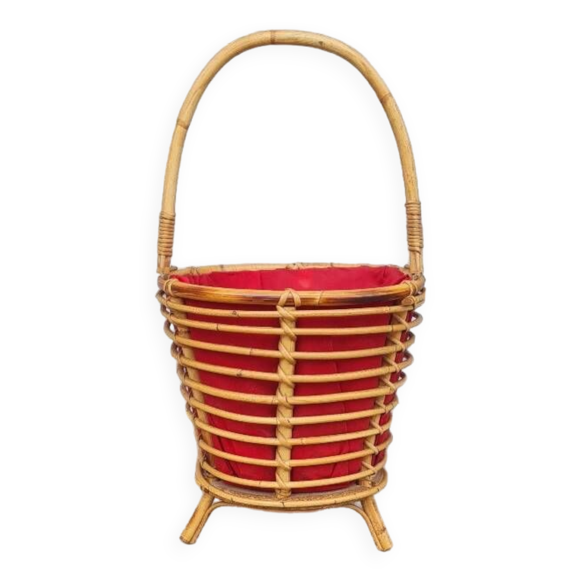 Vintage rattan worker