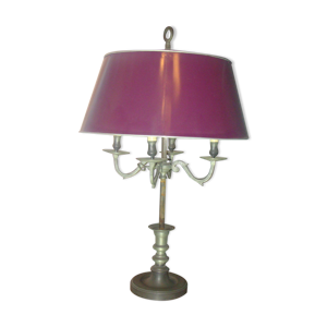 lampe bouillotte en étain