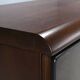 Walnut, metal and leather buffet by Hans von Klier “Il Ponte” for Skipper, 1970s.
