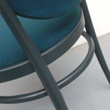 Bentwood chair No.209 Thonet in blue